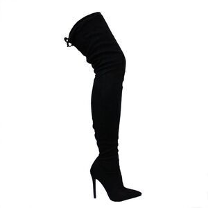 Unknown LL Gisele-7 Black Tall Womens boots 9 NEW